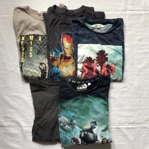 Boys long and short sleeve shirts